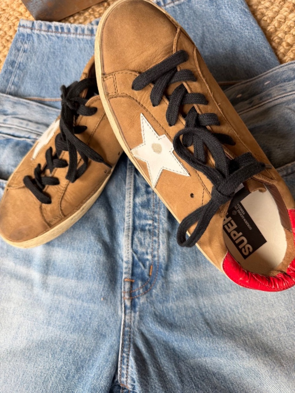 Golden Goose Superstar Sneakers | Olive Nabuk | EU 40 with box - Picture 3 of 12